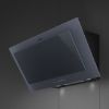 Smeg KV194G 90cm Linea Angled Chimney Auto-Vent 2.0 Hood Neptune Grey main 2