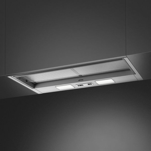 Smeg KSET86LX3 86cm Telescopic Slide Away Hood main