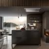 Elica HILIGHT-X–RM–SS 100cm Integrated Ceiling Hood in Stainless Steel - for use with remote motor_room view