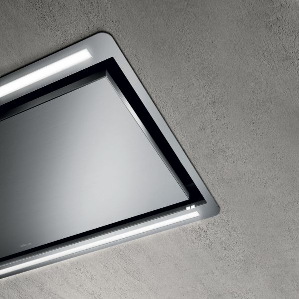 Elica HILIGHT-X–RM–SS 100cm Integrated Ceiling Hood in Stainless Steel - for use with remote motor_edge