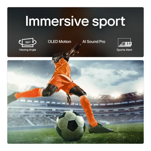 LG OLED evo AI C5 48" 4K Smart TV_sport
