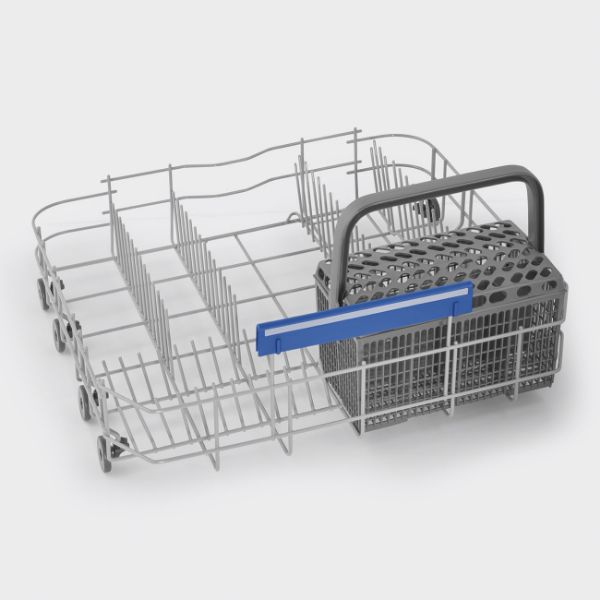 Smeg DI262D 60cm Fully Integrated Dishwasher in black _ drawer 2