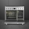 Smeg C92IMX2 Symphony Classic Full Electric Cooker with Induction Hob_open