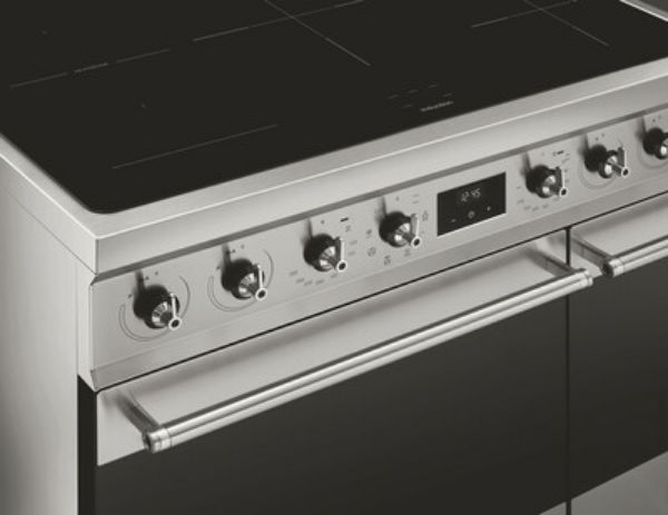 Smeg C92IMX2 Symphony Classic Full Electric Cooker with Induction Hob_controls
