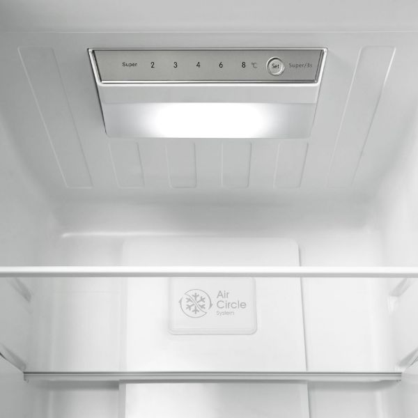 Montpellier MNF167EBK 55cm No Frost  Fridge Freezer in Black_controls