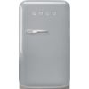 Smeg FAB5RSV5 40cm 50s Style Minibar Right Hand Hinged In Silver_main