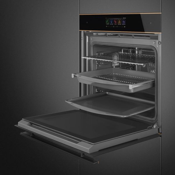 SOP6606WS2PNR 60cm Dolce Stil Novo Pyrolytic SteamOne Wi-Fi Oven shelves