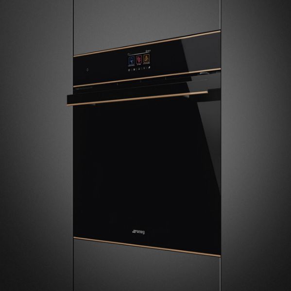 SOP6604S2PNR 60cm Dolce Stil Novo Pyrolytic SteamOne Oven Copper Trim main 2