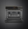 SO4604M2PNR 45cm Dolce Stil Novo Speedwave Combi Microwave Copper open