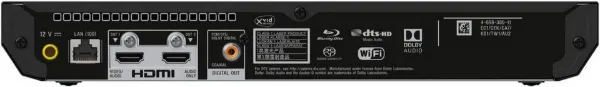 Sony UBPX700KB.CEK 4K Ultra HD Blu-Ray Player - Black_connectivity