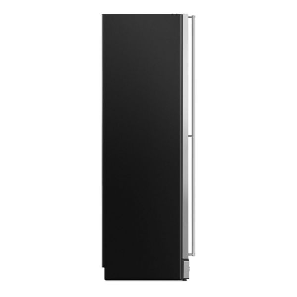 Smeg SCV115GS 60cm Freestanding Classic Wine Cooler with Left Hand Hinge SS side