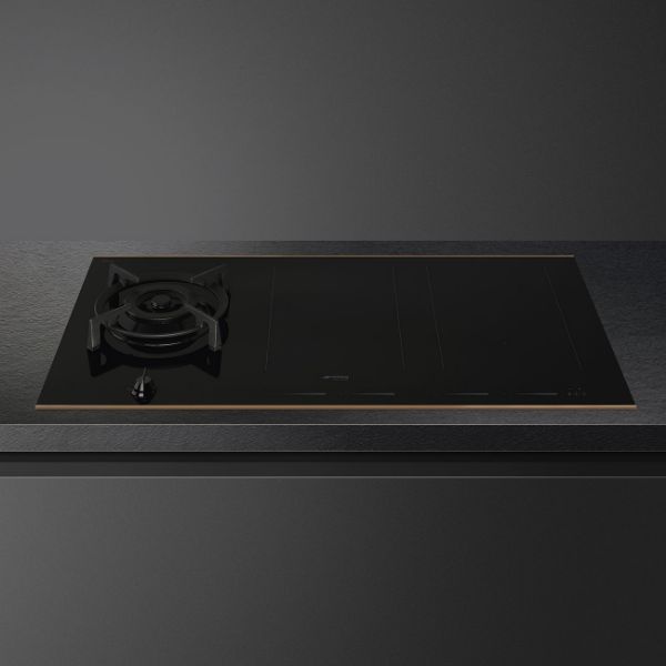 Smeg PM6954R 90cm Dolce Stil Novo Mixed Fuel Auto Vent 2.0 Hob with Copper main 2