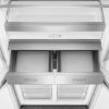Smeg FQI60KD 91cm Four Door Fridge Freezer Dark Inox shelves