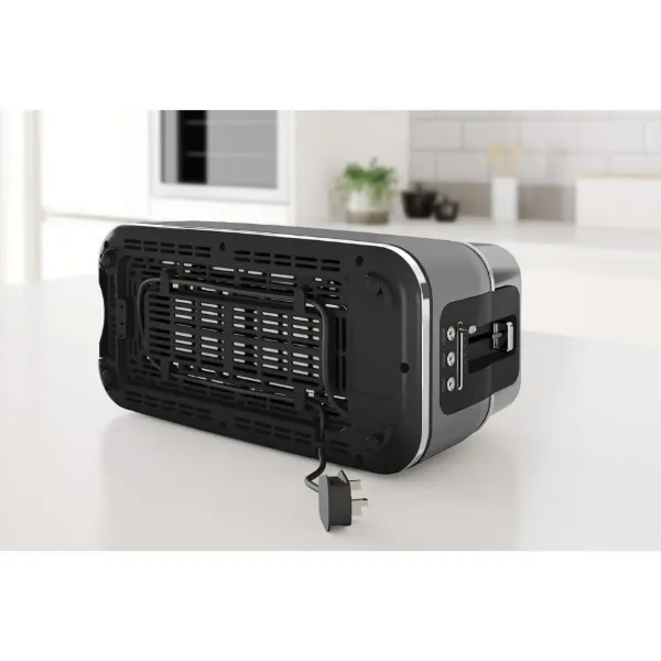 Morphy Richards 245705 Signature 4 Slice Toaster - Grey_underneath