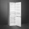 Smeg FC20XDNEUK 60cm Freestanding Fridge Freezer Stainless Steel Effect Doors open 2