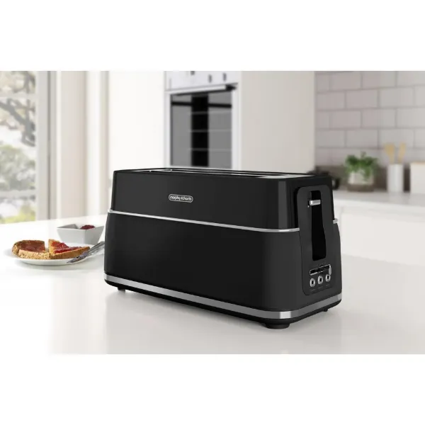 Morphy Richards 245744 Signature 4 Slice Toaster - Black_main