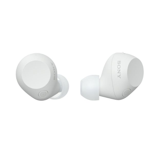 Sony WFC710NW.CE7 Wireless Noise Cancelling Earbuds - White_side