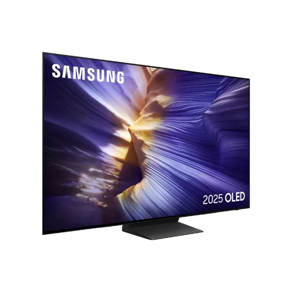 Samsung QE55S90FAEXXU 55" 4K OLED Smart AI TV TV_left