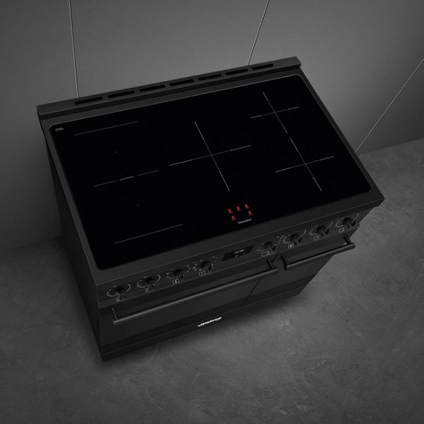 Smeg C92IPX2 90cm Stainless Steel Double Cavity Pyrolytic Cooker hob