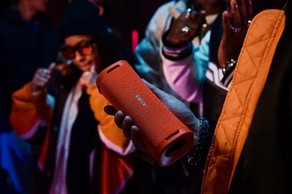 Sony SRSULT10D.CE7 ULT FIELD 1 Portable Wireless Bluetooth Speaker - Orange_in use 3