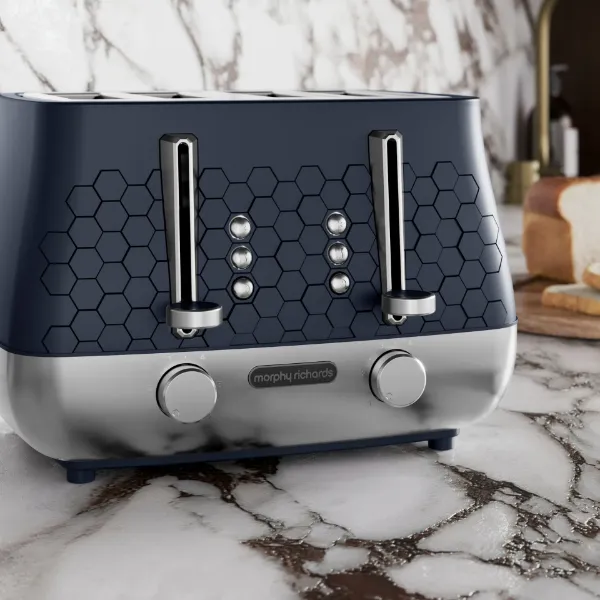 Morphy Richards 243021 Cassini 4-Slice Toaster Outer Space - Blue_product