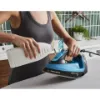Morphy Richards 303210 Turbosteam 3100w Pro Digital Intellitemp Iron - Blue_in use