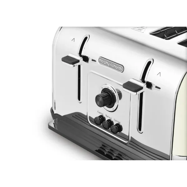 Morphy Richards 240132 Venture 4 Slice Toaster - Cream_edge
