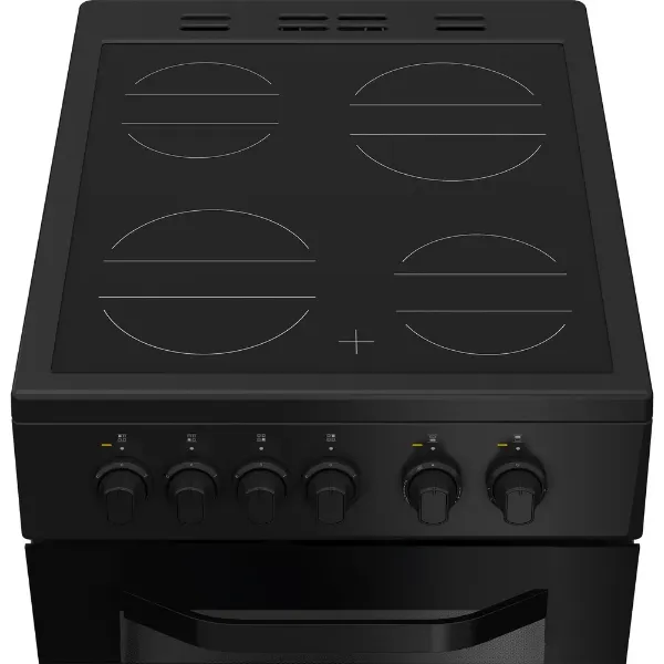 Hotpoint HTE5VCB 50cm 63L Electric Twin Cooker with Ceramic Hob_hob