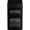 Hotpoint HTE5VCB 50cm 63L Electric Twin Cooker with Ceramic Hob_main