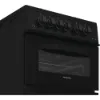 Hotpoint HTG5GCB 50cm Gas Twin Cooker - Black_knobs