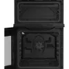 Hotpoint HDE5VDCB 50cm Electric Double Cooker with Ceramic Hob - Black_interior