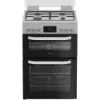 Hotpoint HDG6GDCW 60cm Gas Double Cooker with Glass Lid - White_main