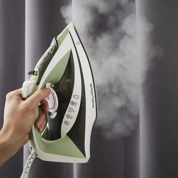 Morphy Richards 302010 Steam Flow 2400W Turbo Steam Iron - Green_curtain