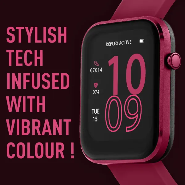 Reflex Active RA12-2158 Series 12 Berry Strap Smart Watch - Berry_technology