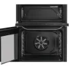 Hotpoint HDE6IDC2X 60cm Electric Double Cooker with Induction Hob - Stainless Steel_interior