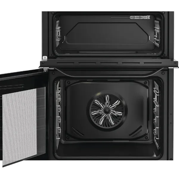 Hotpoint HDE6IDC2SA 60cm Electric Double Cooker with Induction Hob - Anthracite_interior