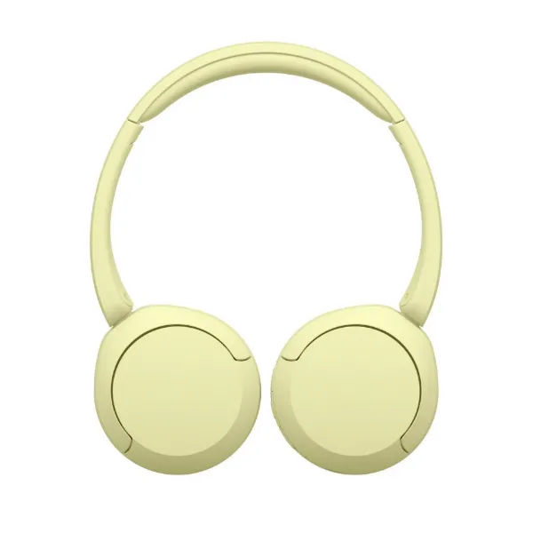 Sony WHCH520Y.CE7 Wireless Bluetooth Over ear headphones - Yellow_front view