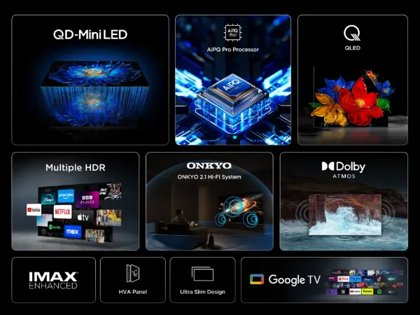 TCL 65C6KS-UK 65" 4K Ultra HD  QD-Mini LED TV_features