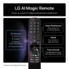 LG 86QNED85A6C.AEK 86" 4K QNED Smart TV_remote