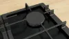 Bosch PCP6A6I90 Series 6, Gas hob, 60 cm, Enamel, Black hob