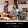 Ninja DZ300UK 7.6 litre 6-in-1 Dual Zone Air Fryer - Gun Metal Grey_small families