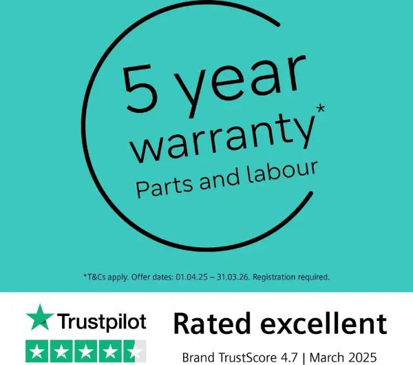 Siemens SN27TI02CE iQ700 60cm Freestanding Dishwasher in Brushed Steel Anti-fingerprint_5 year warranty