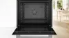 Bosch HQA534BW3B Series 4, Built-in oven with added steam function, 60 x 60 cm, White open