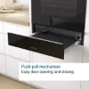 Bosch BID7101B1B Series 8, Built-in warming drawer, 60 x 29 cm, Black feature