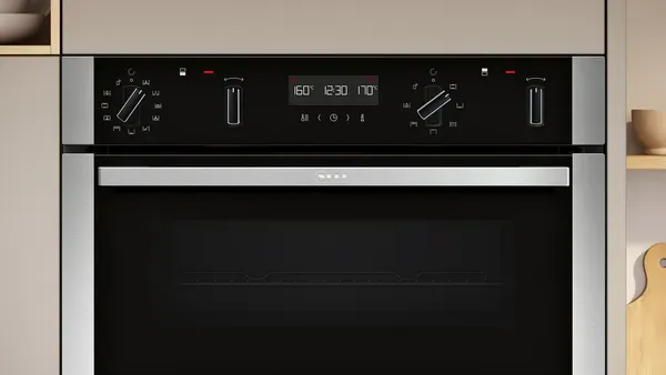 Neff U2ACH7AN7B N 50 Built-in double oven controls