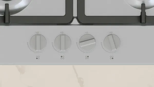 Neff T26GKH8N0 N 50 Gas hob 60 cm Stainless steel controls
