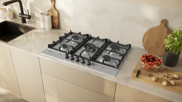 Neff T27CIQ8N0 N 70 Gas hob 75 cm Stainless steel main 2