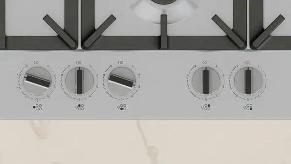 Neff T27CIS8N0 N 70 Gas hob 75 cm Stainless steel controls
