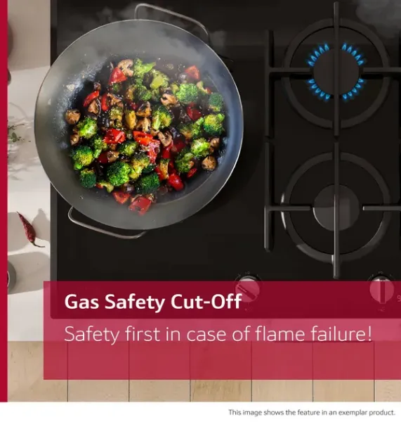 Neff T29CIR8N0 N 70 Gas hob 90 cm Stainless steel feature 4