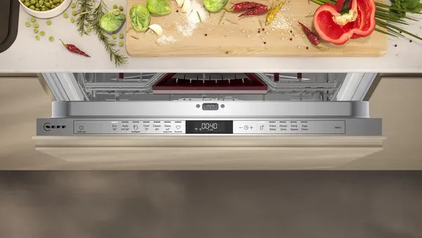 Neff S197YCX05G N 70 Fully-integrated dishwasher 60 cm Variable hinge controls